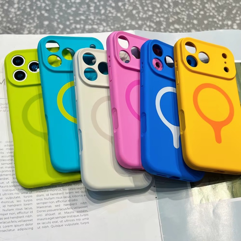 iPhone 18、17 Pro Max、16 Pro Ma - Liquid Silicone Magnetic Phone Case のレビューと価格