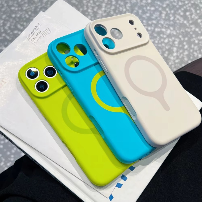 iPhone 18、17 Pro Max、16 Pro Ma - Liquid Silicone Magnetic Phone Case のレビューと価格