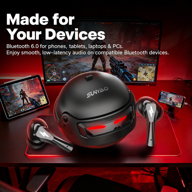 Lenovo GT101 ゲーミングヘッドセット、ワイヤレス - Earphones のレビューと価格