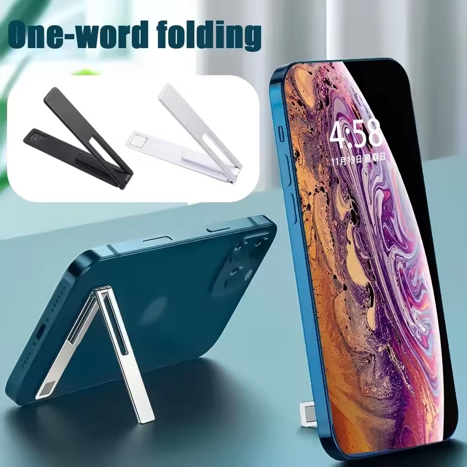 マグネティック超薄型折りたたみ式携帯電話ホルダーブラケット  - Phone Stands のレビューと価格
