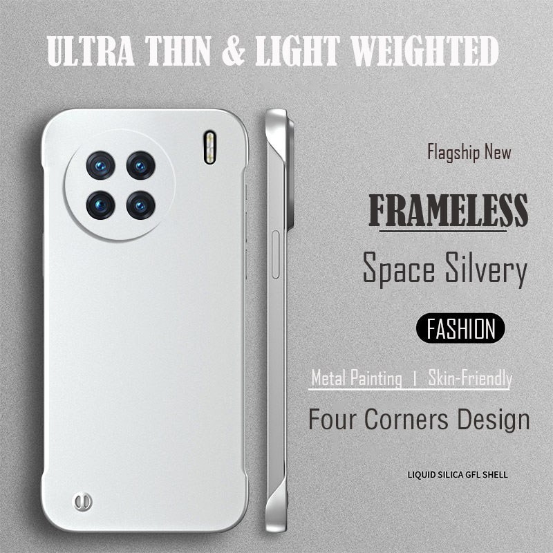 Oneplus-フレームなしの電話ケース,金属表面,超薄型塗 - Ultra Thin Frameless Phone Cover のレビューと価格