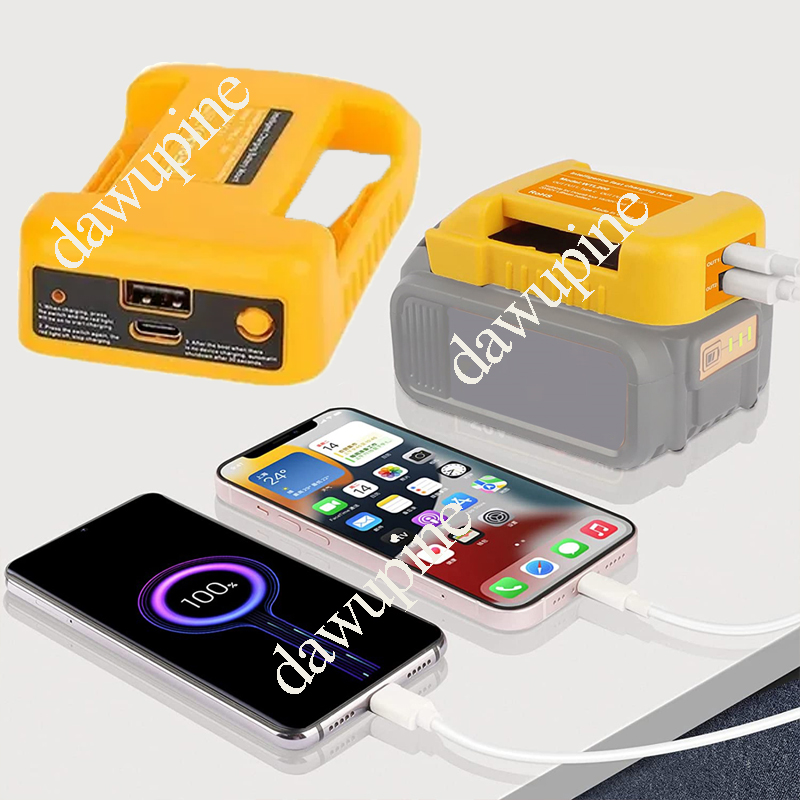 USB Type C電源アダプターバンク DeWalt 18 - Power Banks のレビューと価格