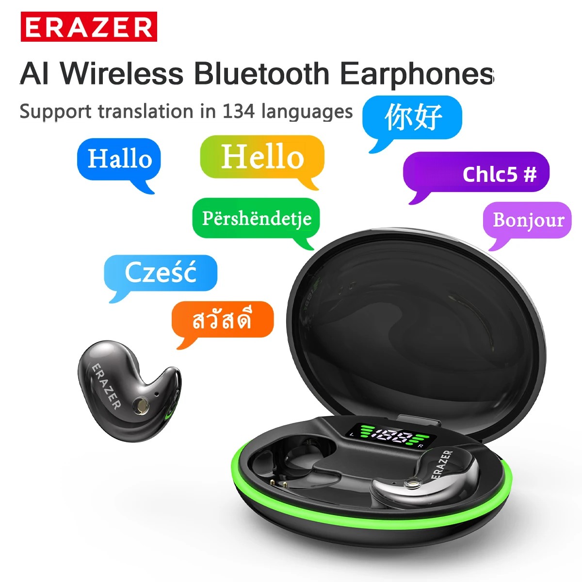EARZER XF58 インイヤー型Bluetoothヘッド - Earphones のレビューと価格