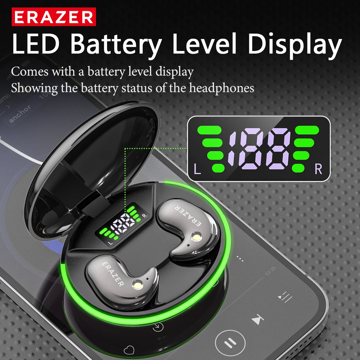 EARZER XF58 インイヤー型Bluetoothヘッド - Earphones のレビューと価格