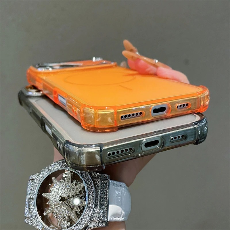 マットクリアエアバッグ耐衝撃ケース iPhone 18 17 - Clear Shockproof Bumper Case のレビューと価格